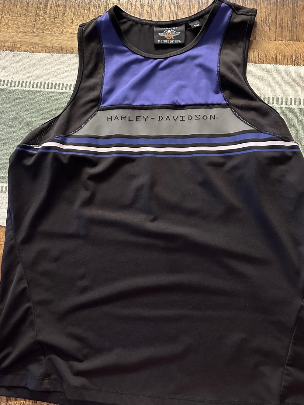 Harley-Davidson Black & Purple Performance Tank Top